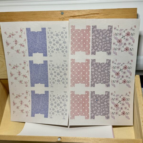 Removable Floral Themed Tabs for Planners and Journals - Image 2