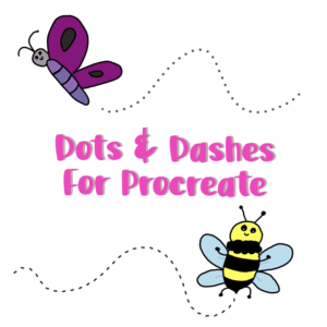 Dots + Dashes for Procreate